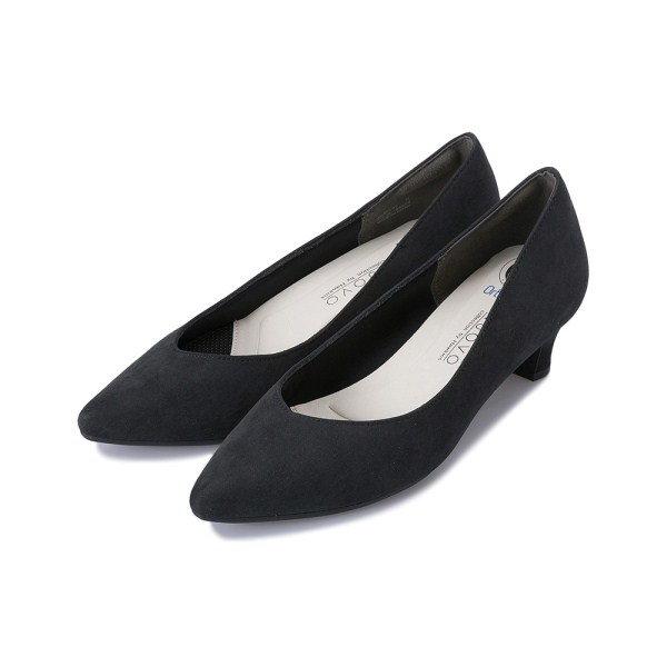 レディース 【NUOVO】 ヌオーヴォ フィットパンプスプラス FT+ PLN PNT 4.5 NE30199 BLACK